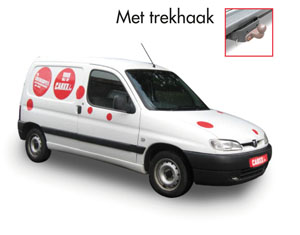 Huur deze bestelwagen: Peugeot Partner Huur deze bestelwagen: Peugeot Partner